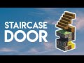 Hidden Door in a Staircase (Expandable) | Minecraft Java 1.20+ Redstone Tutorial