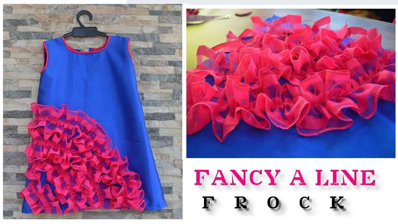 a line frock fancy