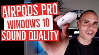 How to fix Airpods Pro sound quality on windows 10! #airpods #windows10