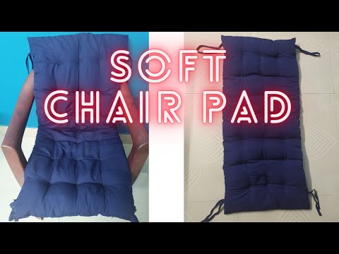 Luxury Soft Chair Pad  With Ties|| Unboxing || Review || Price ||