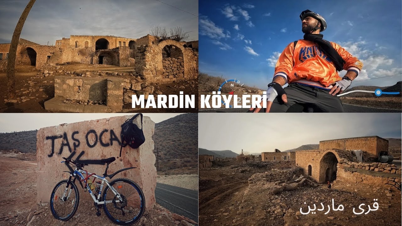قرى العرب والسريان التابعة لمدينة ماردين |حلدح,تفة,قلث| bisiklet turu I Mardin köyleri I kıllıt