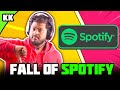 Rise and fall of spotify in tamil  the illegal rise of spotify mrkk roast spotify