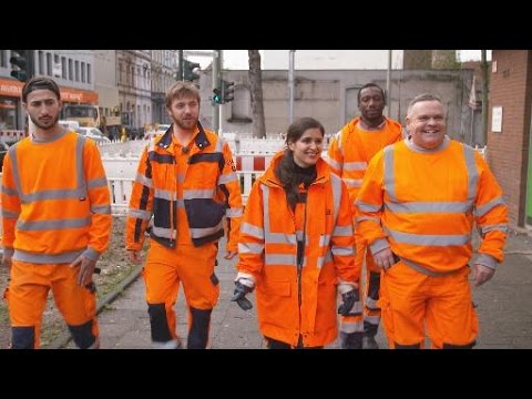 Video: Passen Müllabfuhren in alle Waschbecken?