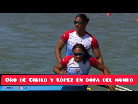 Video Gran remontada y ORO para Cirilo y López en Copa del Mundo de Canotaje en Szeged (Final A 200m)