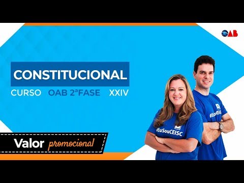 CEISC OAB 2ª Fase Constitucional - Aula Test Drive - Prof. Caroline Bitencourt - CEISC OAB 2ª Fase Constitucional - Aula Test Drive - Prof. Caroline Bitencourt