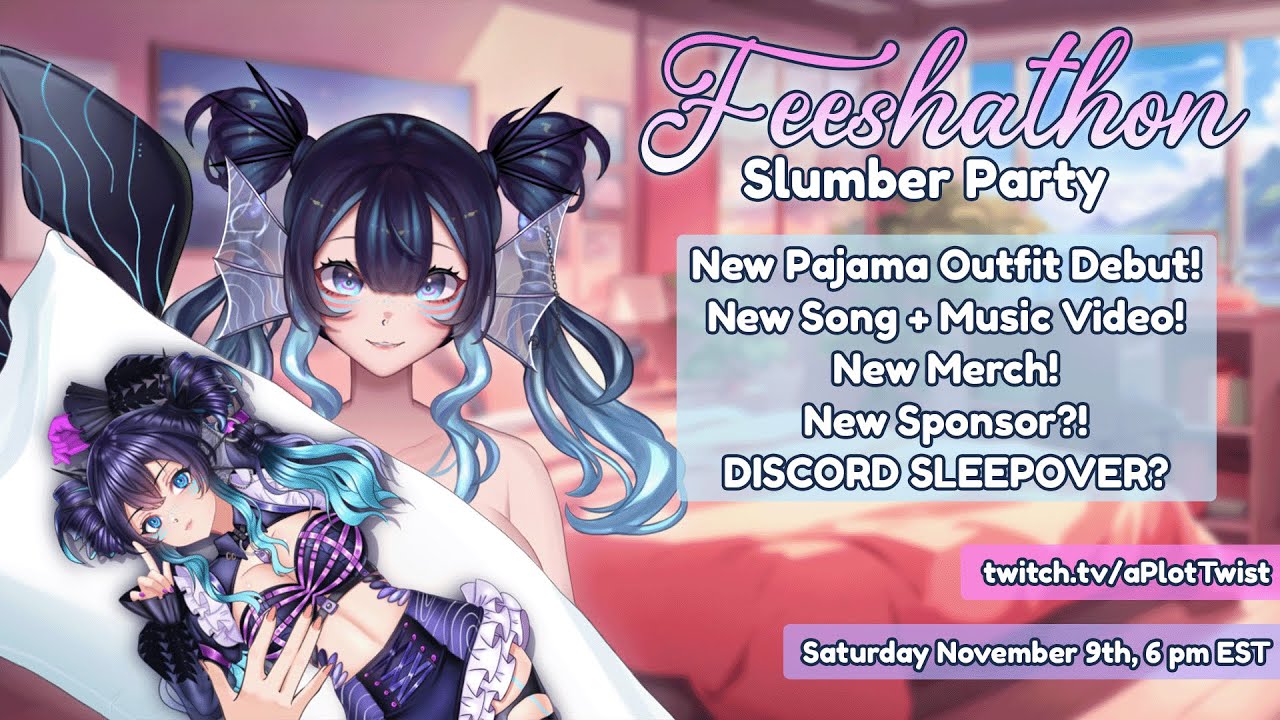 Feeshathon & Slumber Party Debut Announcement! | November 9th