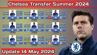 Chelsea Transfer Summer 2024 ~ Confirmed & Rumours With Bisouma & Estupinan ~ Update 14 May 2024