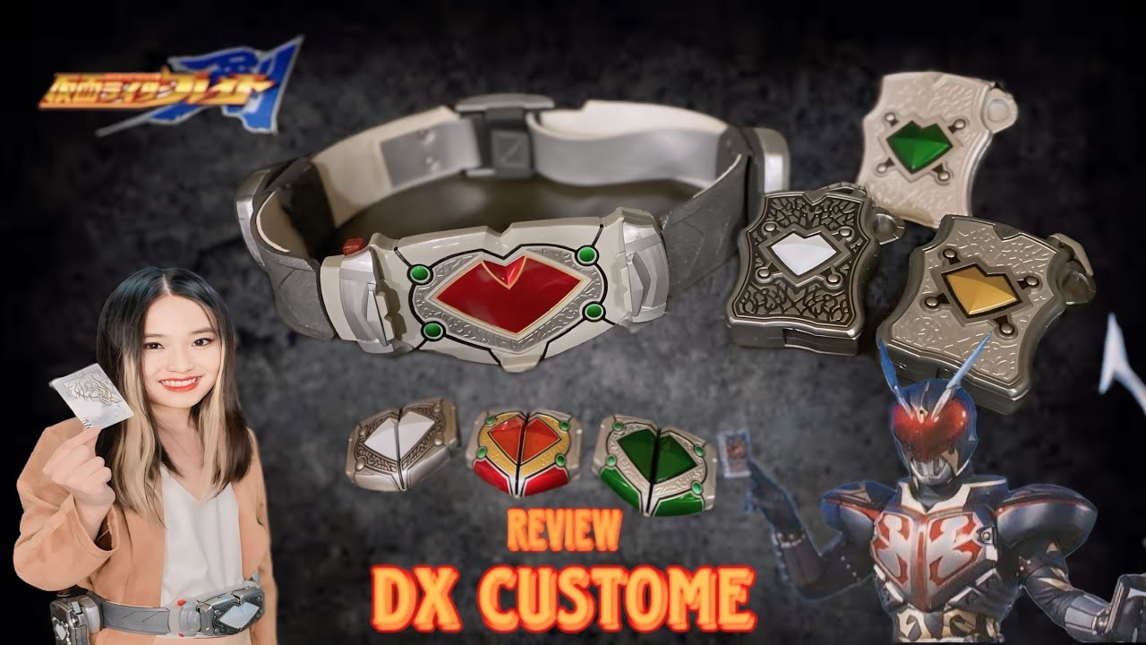 Review Kamen rider Chalice Dx (Custome color and belt) [Thai
