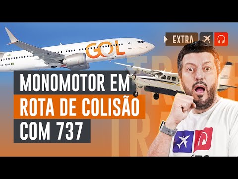 Boeing 737 e Cessna em Rota de Colisão em Curitiba #Extra