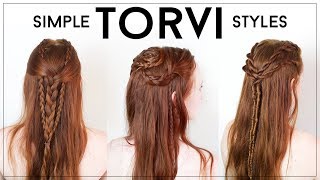 Simple and Wearable, Everyday Torvi Braids from Vikings