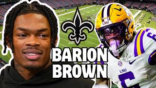 New Orleans Saints draft Barion Brown Highlights | Speed Demon LSU