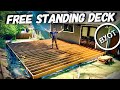 How to build a deck  start to finish part 1 of 2