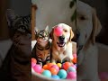 🐶🐱 Friendship: A Playful Paw Party!