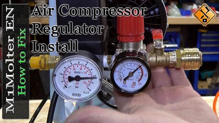 Air Compressor Regulator Install