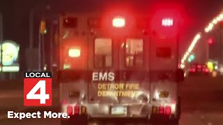 Detroit firefighter wants answers after waiting 35 minutes for ambulance to respond to scene