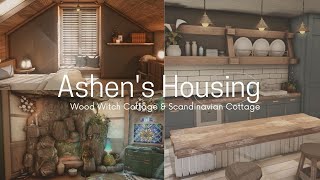 FFXIV Housing: DOUBLE House Tour (Wood Witch & Scandinavian)