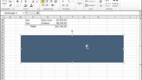 Excel 2010 Move, or Nudge a Drawing Object in Small Increments