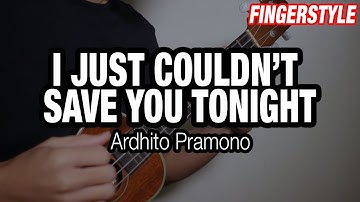 (UKULELE COVER) I Just Couldn
