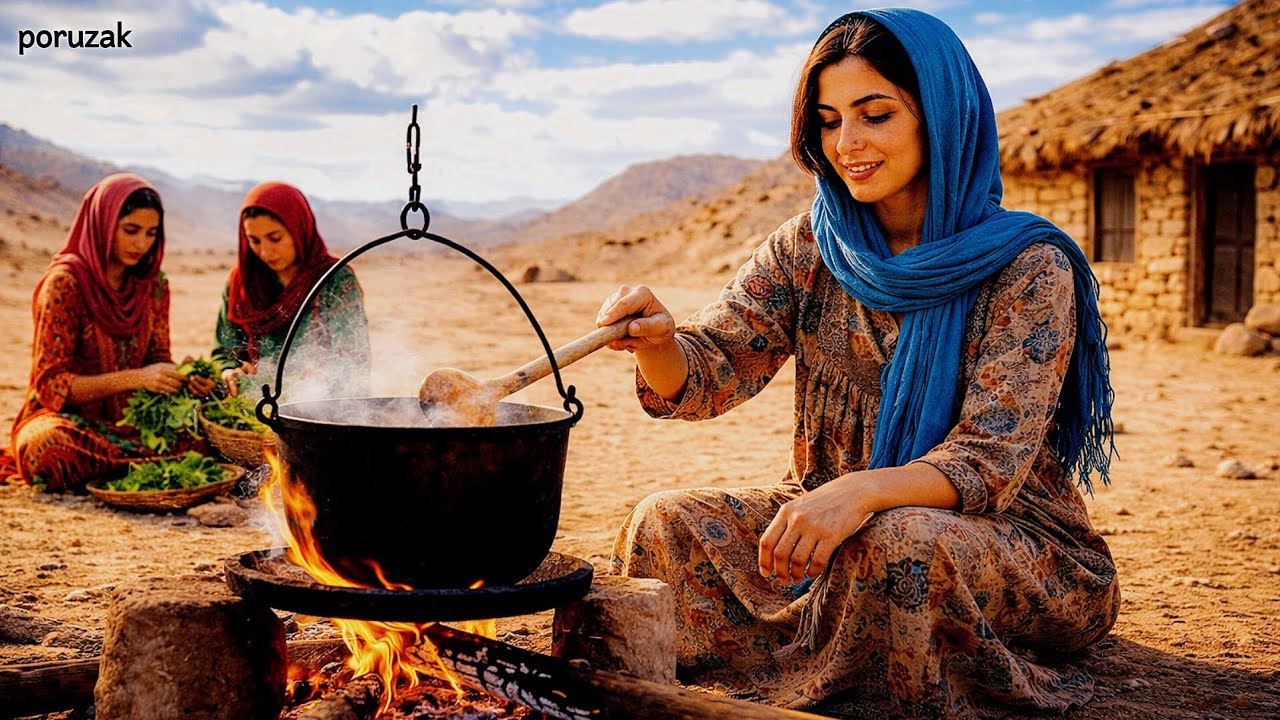An Iranian Village Woman Cooking Traditional Abgoosht (2026)
