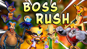 CRASH BANDICOOT N.SANE BOSS RUSH CHALLANGE PART 1
