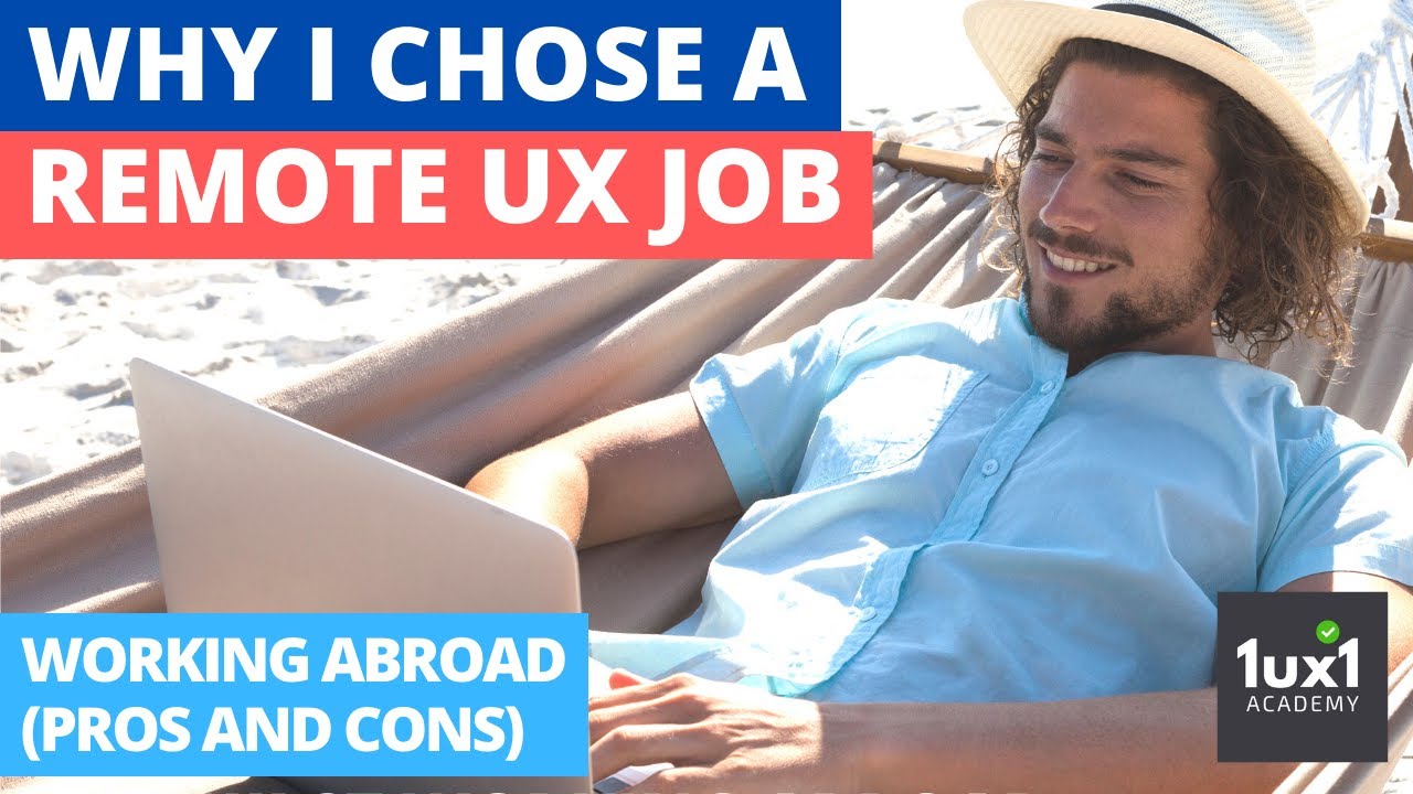 UX REMOTE WORKING WORK FROM HOME IN UX DESIGN & RESEARCH