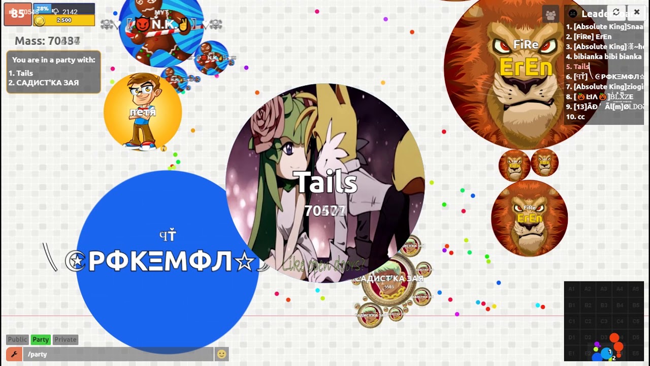 AGMA.IO SOLO VS 1000 TEAMS REVENGE