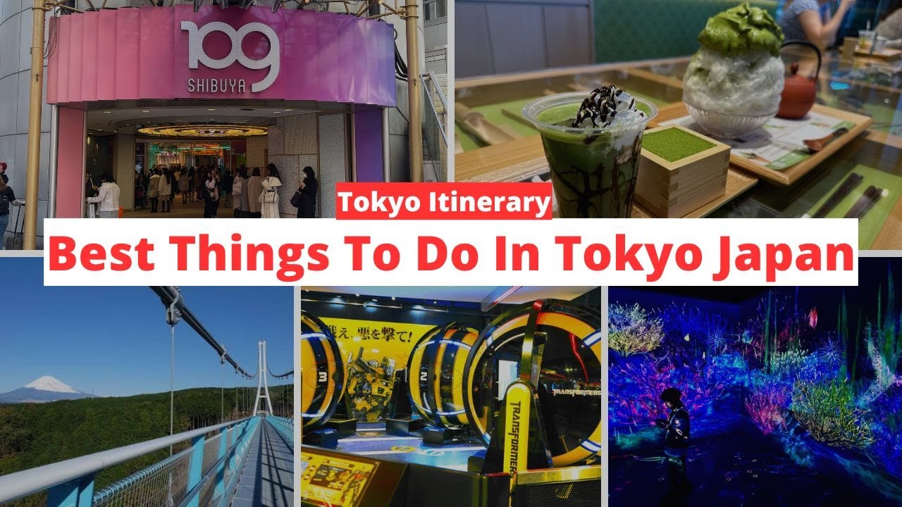[Маршрут по Японии] Лучшие места для посещения в Японии | Самые интересные занятия в Токио, Япония