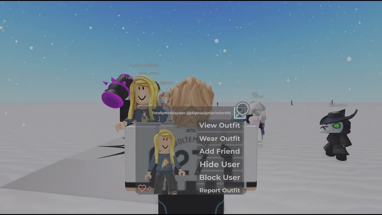 Average Roblox Catalog game server