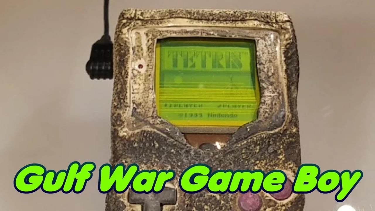 The iconic Gulf War Nintendo Game Boy is heading into retirement