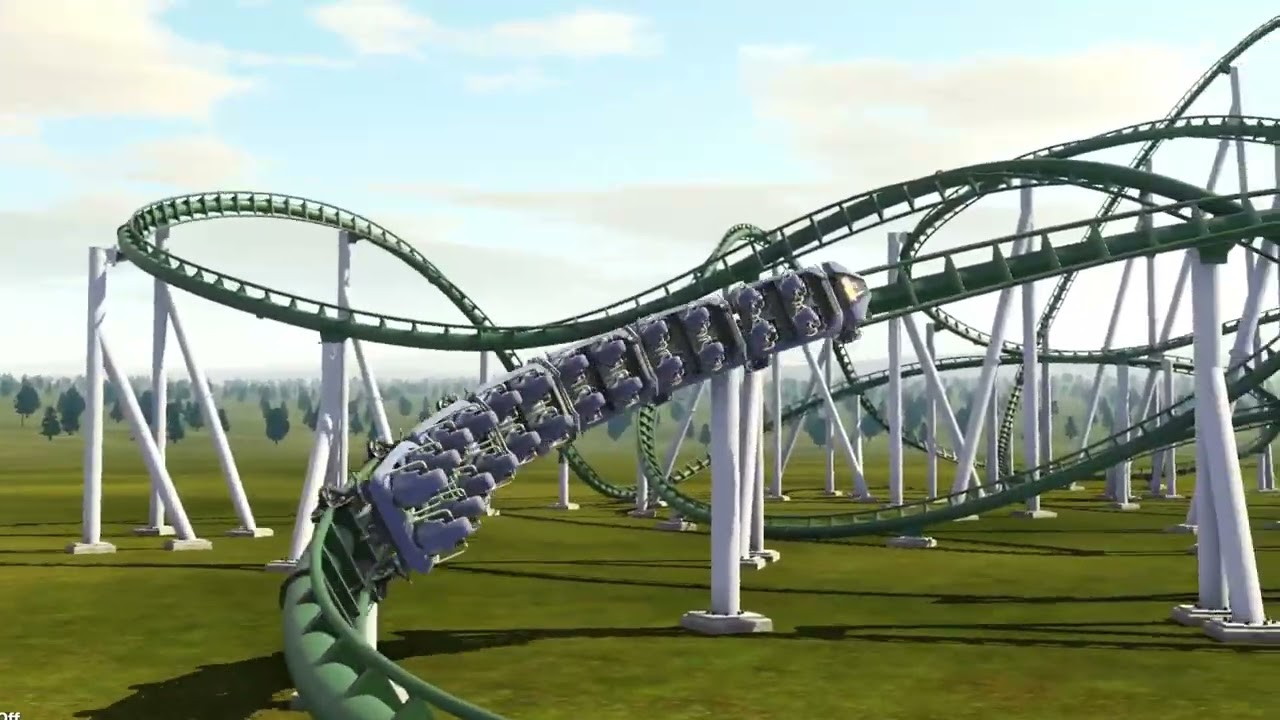 Vekoma Tilt Coaster | Nolimits 2 / FVD++
