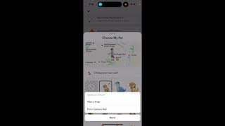 How to add a bitmoji pet in SnapChat
