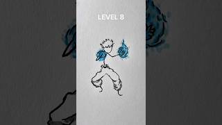 Drawing Stickman in different level #howtodraw #stickman #drawingstickman #art #drawing #quickdraw