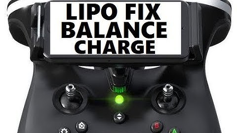 Parrot Skycontroller 2 Lipo Battery MOD how to Balance Charge DIY FIX