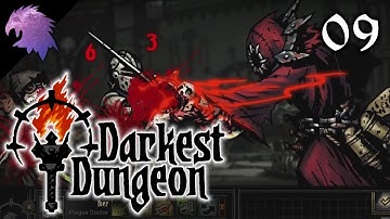 Necromancer Apprentice Fight Gets Tense! | Part 9 | Darkest Dungeon Let
