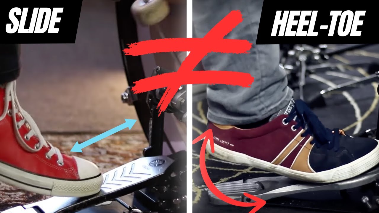 Should You Play Slide or Heel Toe on The Kick Drum?
