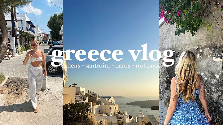 island hopping in greece | athens, santorini, paro...