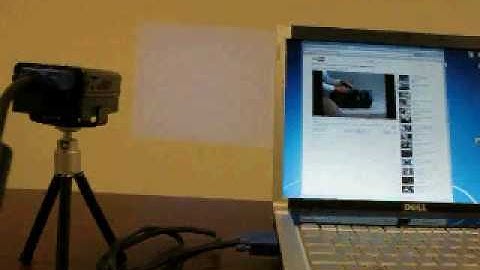 How to give a presentation with the AAXA P2 Projector and laptop