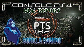 [The Division] 1.8.2 PTS Bug Report: Resistance Alt Issue