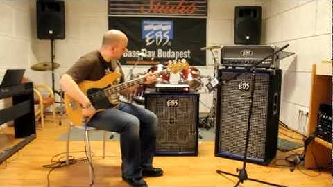 EBS REIDMAR Amp Test  feat. Arnold Vígh with Fender 1977 Jazz Bass