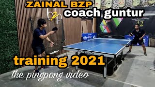 Zainal kemang ttc training 2021 bersama GUNTUR || tenis meja tangsel screenshot 3