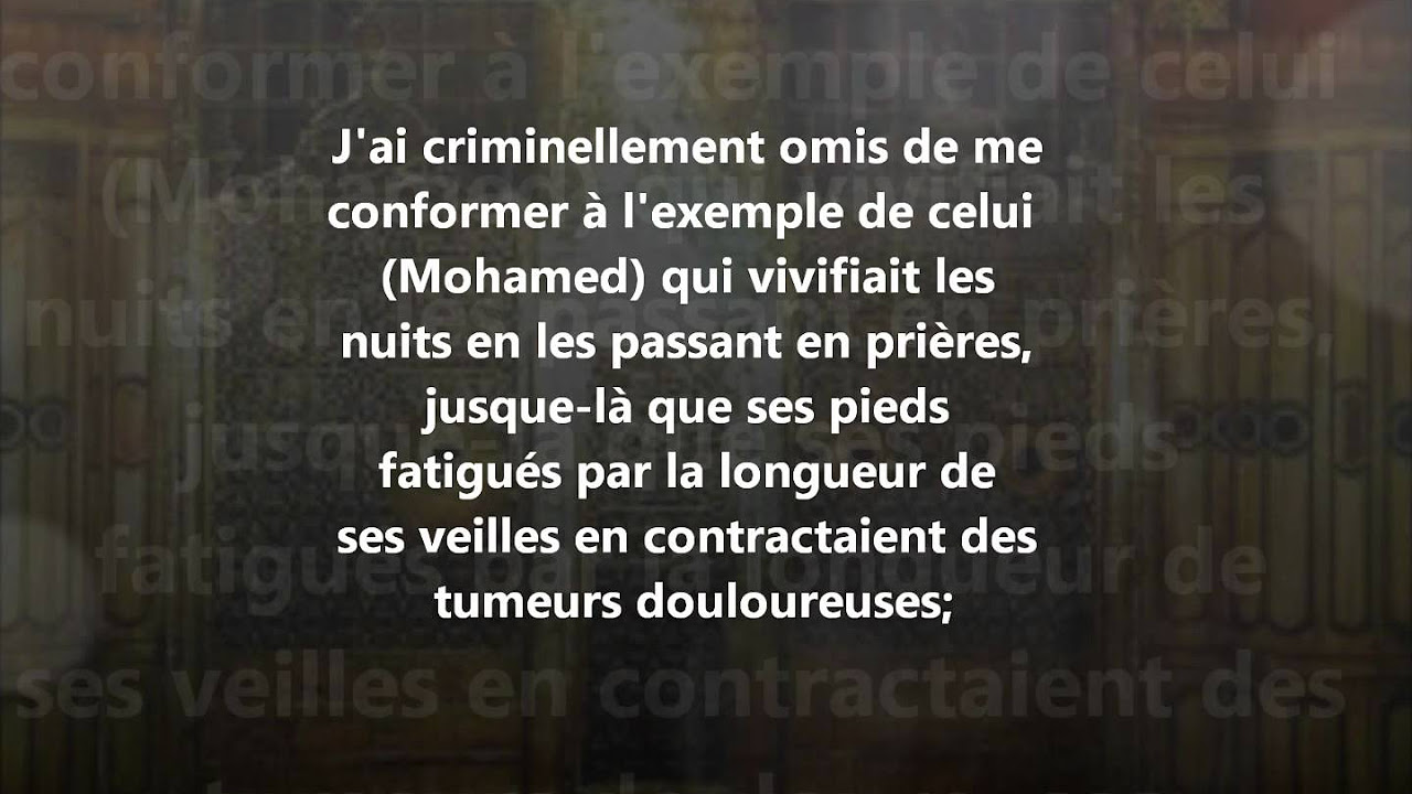 ORIGINAL QASIDA AL BURDA avec traduction en franais