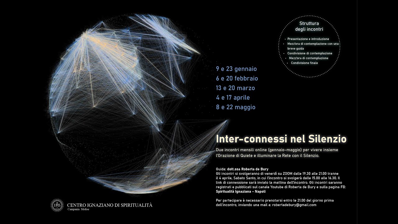 INTER - CONNESSI NEL SILENZIO 10 appuntamenti con l’ORAZIONE DI QUIETE  3° Incontro 2026