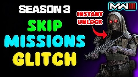 ✅MW3 SKIP MISSIONS GLITCH!✅ (Unlock Bone Collector Skin) - MW3 Zombies Glitch - MW3 Tombstone Glitch