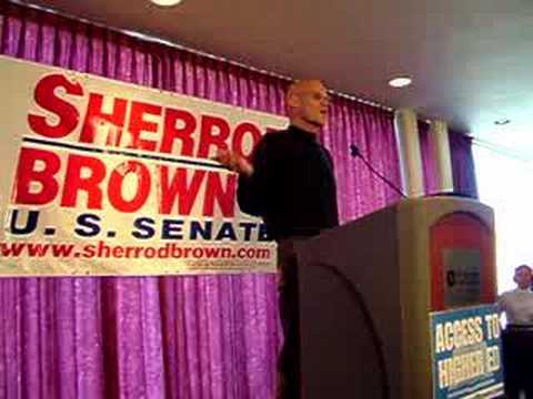 James Carville speaks for Sherrod Brown