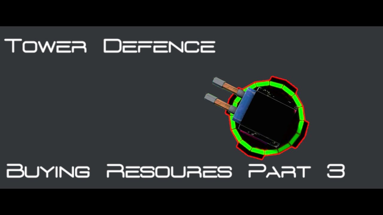 Unity 3D tutorial Make a Tower Defence Game ( buying Resoures ) Part 3 ...