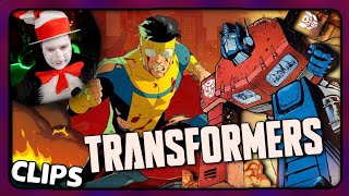 Adult Transformers & G I Joe Show From Invincible Creator