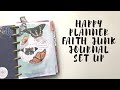 Happy Planner Set Up | Faith Junk Journal | Creative Faith Co.