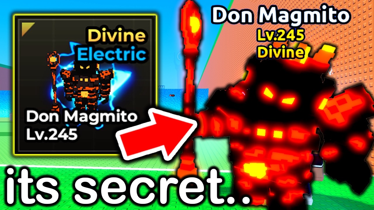 This SECRET Gives NEW DON MAGMITO BRAINROT in Escape Tsunami For Brainrots