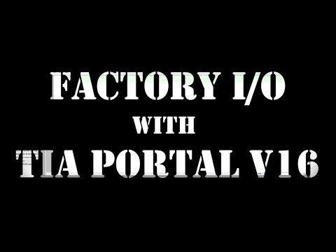 Factory I/O with TIA PORTAL V16 SCL "A to B"