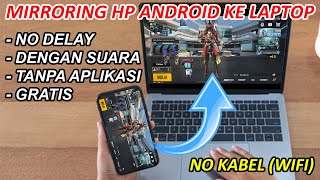 CARA Menampilkan Layar HP Android Di Laptop | Mirroring HP KE PC Dengan Suara Via WIFI screenshot 3